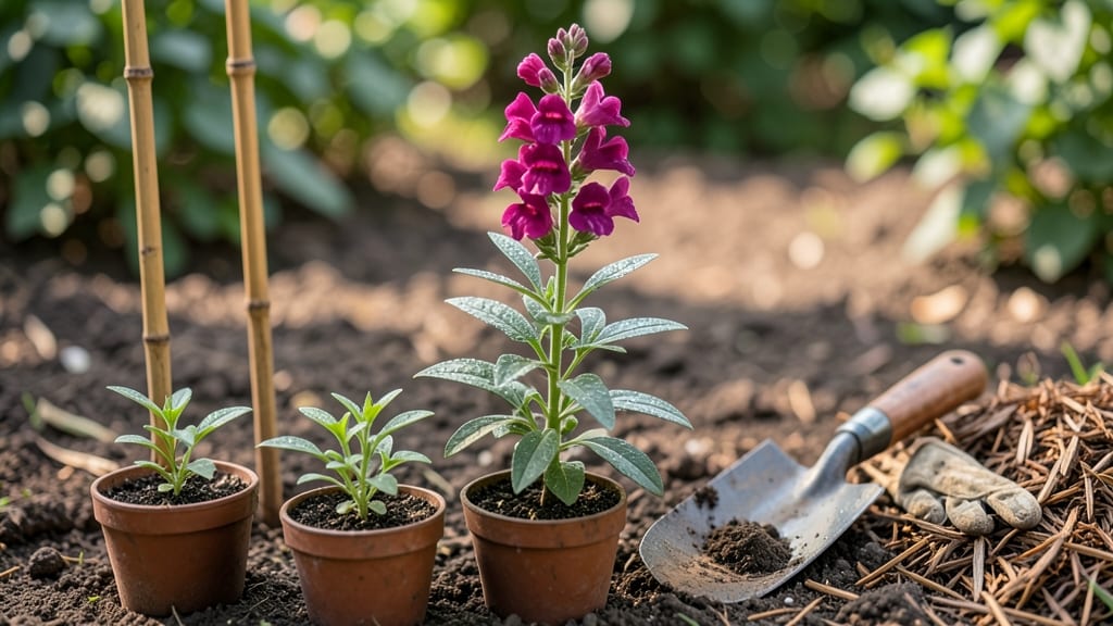 How to Grow Tall Snapdragons: Sprawling Stakes and Pruning Secrets