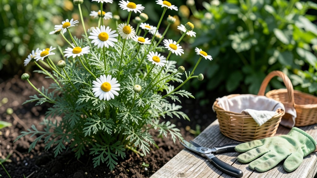 How to Harvest Chamomile Flowers: Peak Freshness With Perfect Timing