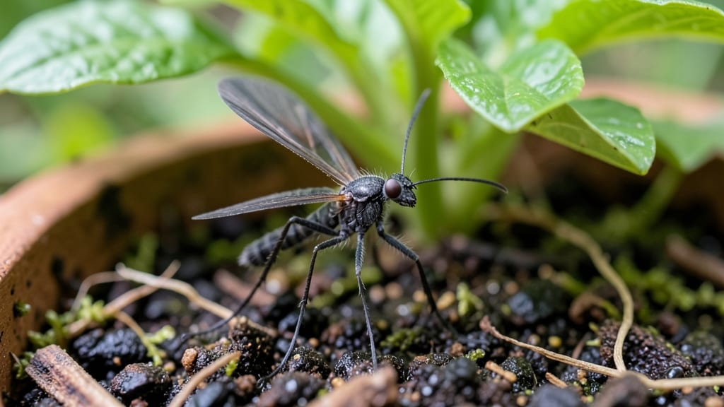 How to Get Rid of Fungus Gnats Outside: Boiling Water Barrier That Smothers Eggs Permanently