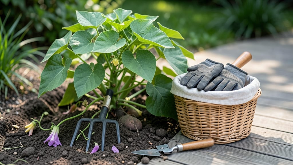 How to Know When to Dig Up Sweet Potatoes: 3 Leaf Color Clues Gardeners Overlook