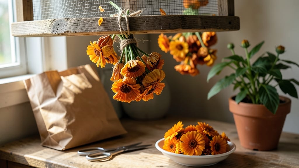 How to Dry Calendula Petals: Preserved Floral Beauty for Salves and Teas