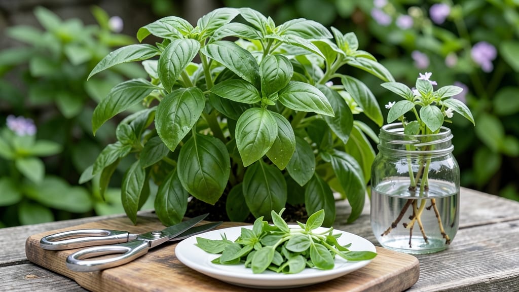 How To Cut Fresh Basil Off Plant: Clean Snip for Maximum Leaf Growth