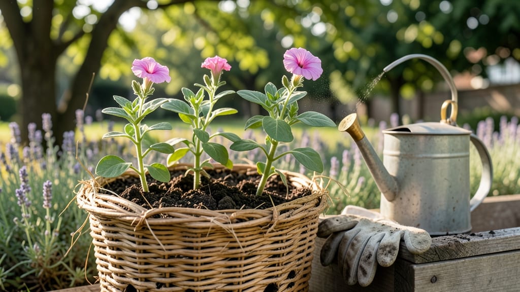 How to Grow Petunia Hanging Baskets: Bursting Blooms in 3 Months
