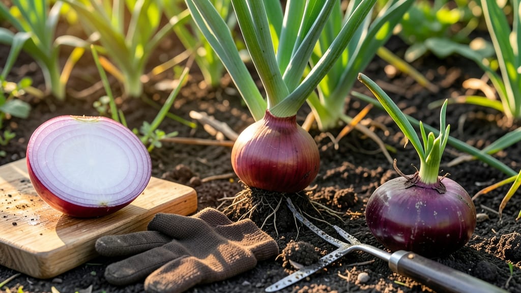 How to Know When to Harvest Red Onions: 3 Soil and Leaf Tests for Perfect Ripeness