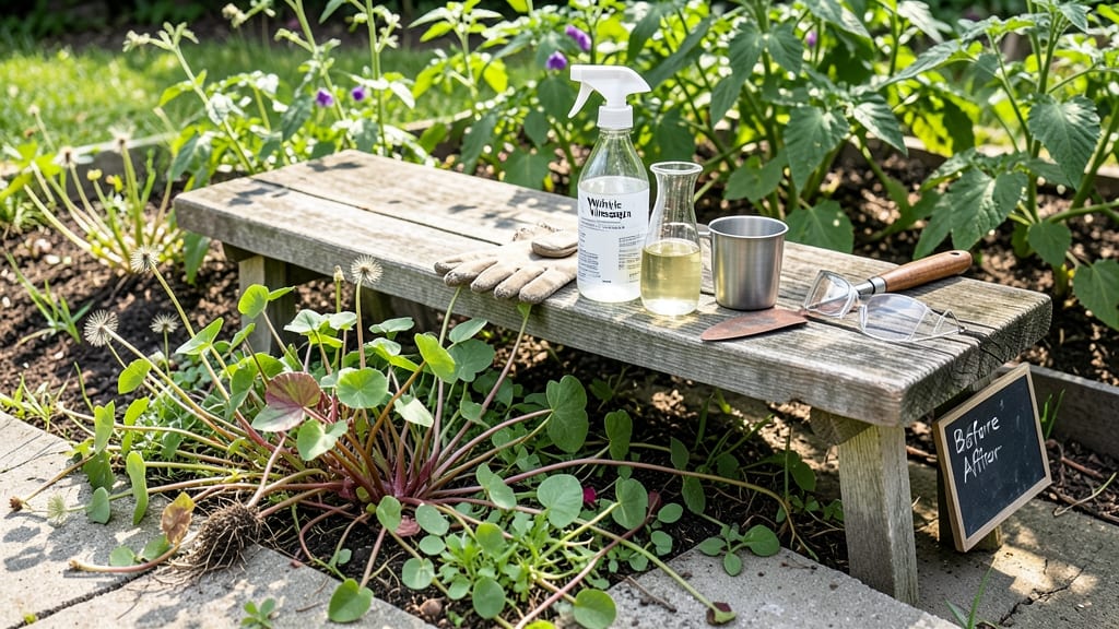 How to Get Rid of Weeds Using Vinegar: Targeted Spray That Kills Roots Fast