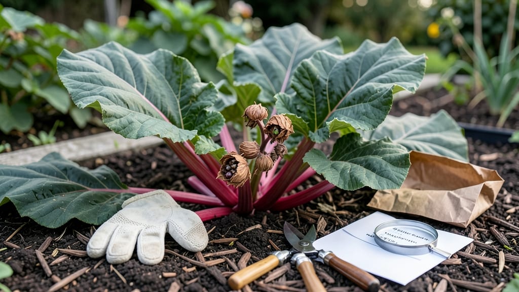 How to Collect Rhubarb Seeds: Patient Harvesting for Next Year’s Plants