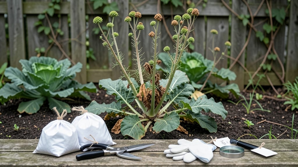 How to Collect Cabbage Seeds: Dry Heads Yield Viable Seeds for Next Year’s Harvest