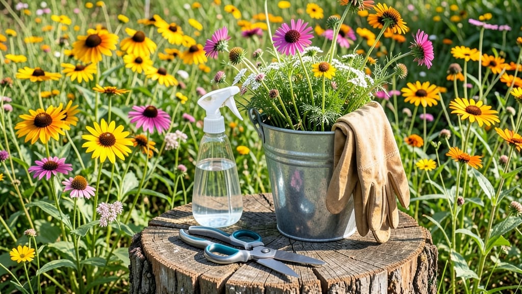 How to Cut Wildflowers: Precision Techniques for Stems That Last Days Longer