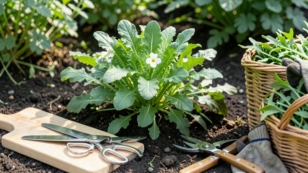 How to Cut Arugula: Stem-to-Leaf Precision for Maximum Harvest