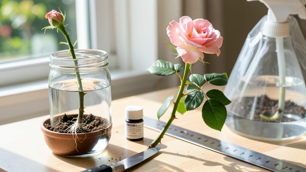 How to Grow a Rose Plant From a Rose Flower: Bloom-Ready Stems in Just 3 Weeks