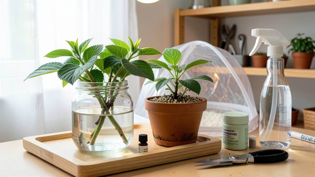 How to Grow Fuchsias From Cuttings: Root in Water in 3 Weeks