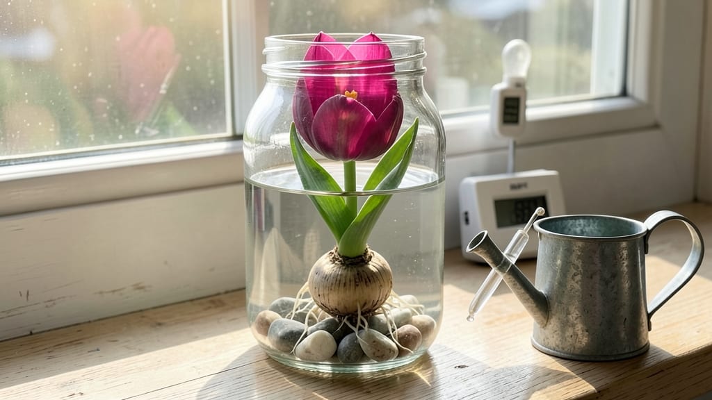 How to Grow Tulips Indoors in Water: Year-Round Blooms Without Soil